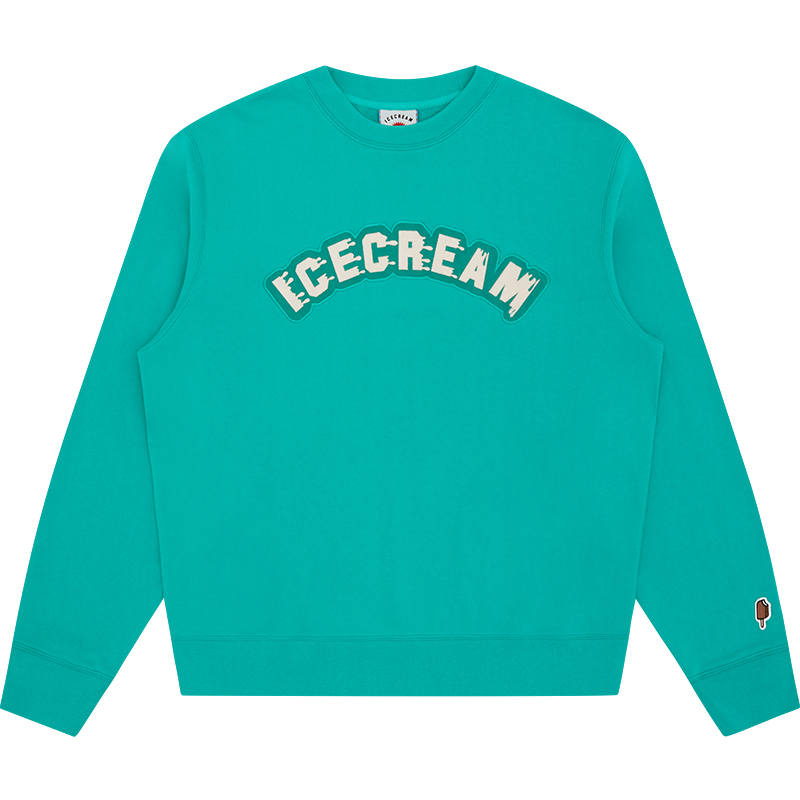 Ice Cream Sweatshirt Unisex Blue Green