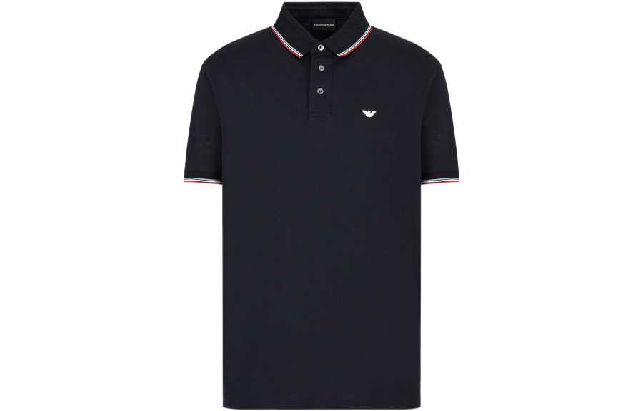 EMPORIO ARMANI Polo Shirt Men's Navy Blue