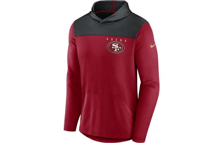 Nike Nike Sweatshirts Men's Red Hooded Moderate Regular