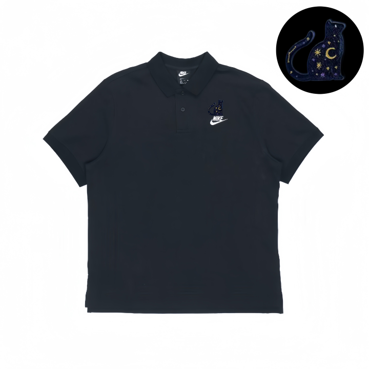Nike Nike Polo Shirts Unisex Black Polo Collar Moderate