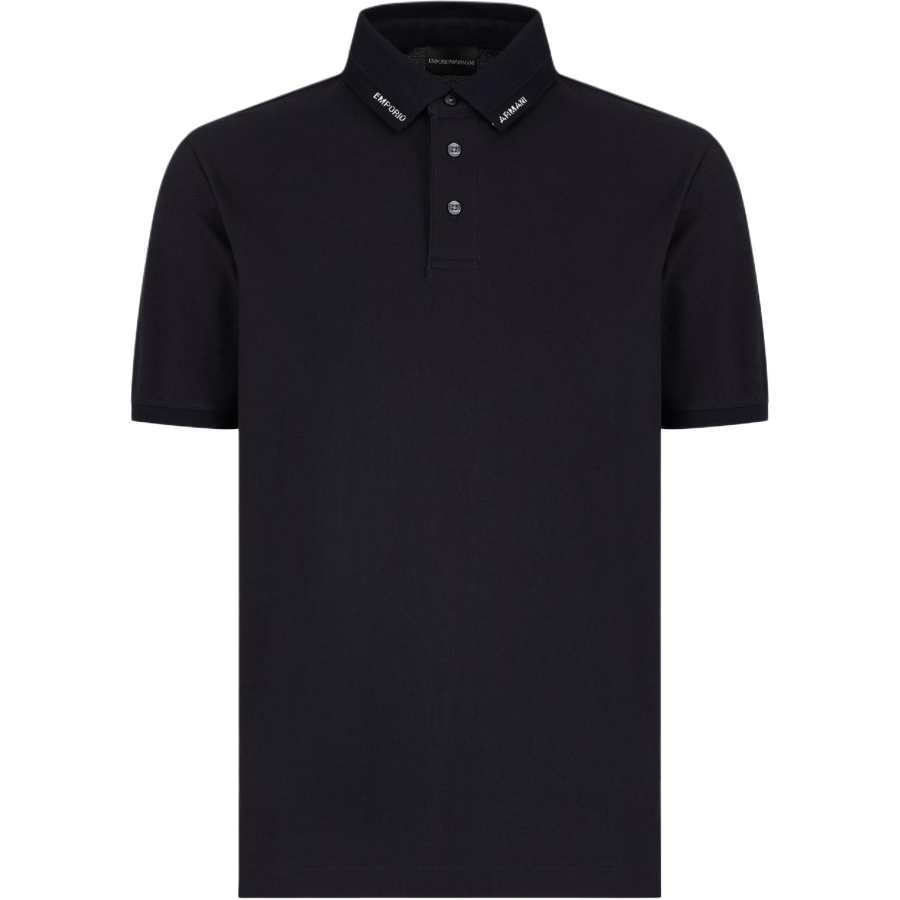 EMPORIO ARMANI Polo Shirt With Logo Collar