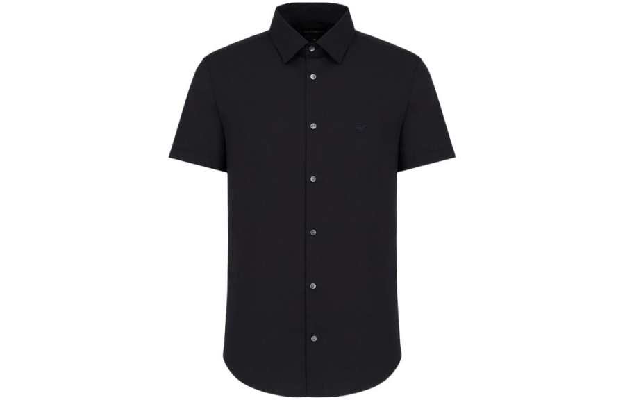 EMPORIO ARMANI SS24 Shirt Men's Dark Blue