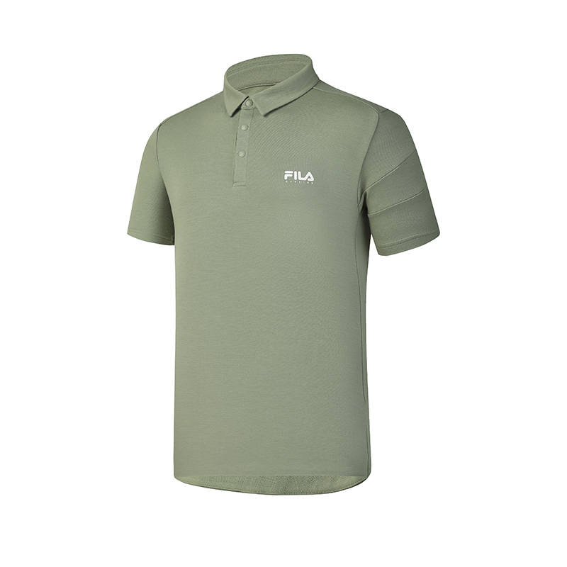 FILA ATHLETICS SPORTCYCLING Polo Shirt Men's Hazy Turquoise Green