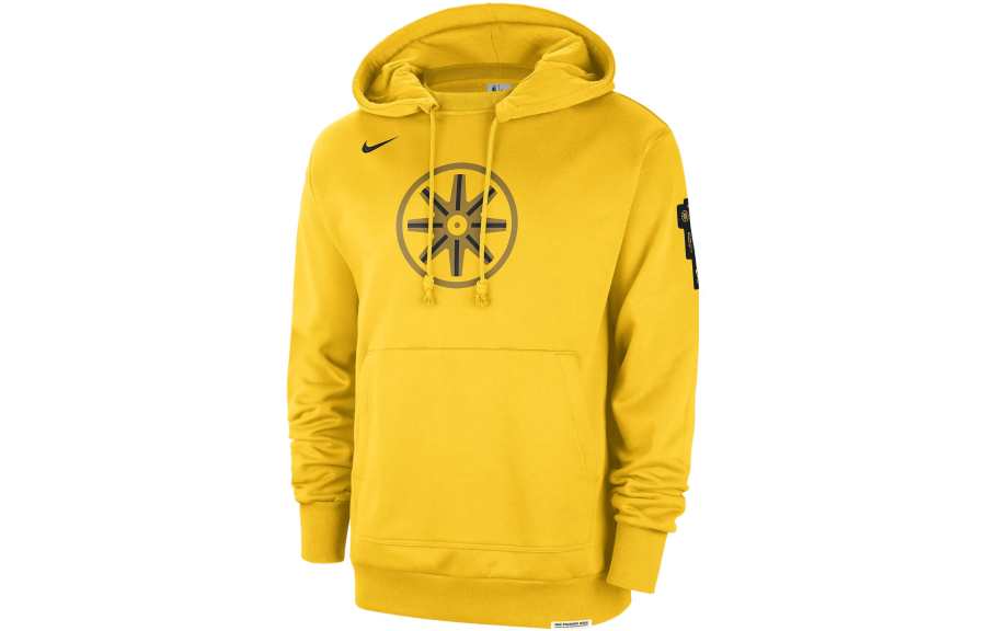 Nike Nike Golden State Warriors Standard Issue 2023/24 City Edition Men's Nike Nba Courtside Hoodie