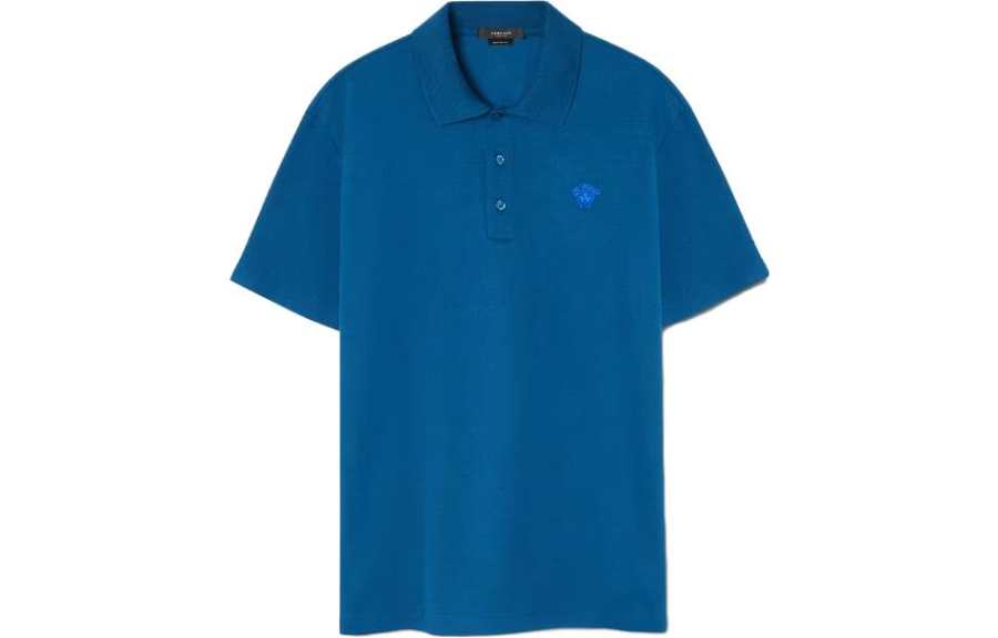 VERSACE 【Previous Season】Medusa embroidered polo shirt