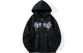 FREO3N Sweatshirts Unisex Hooded Moderate Cardigan