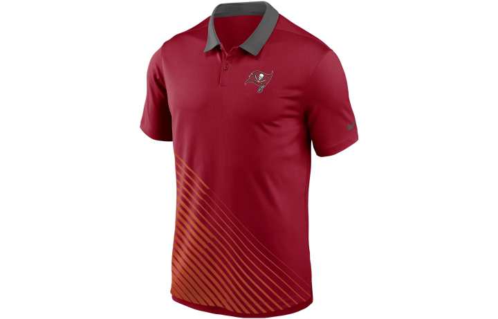 Nike Nike Dri Fit Polo Shirts Men's Red Polo Collar Moderate Straight Fit