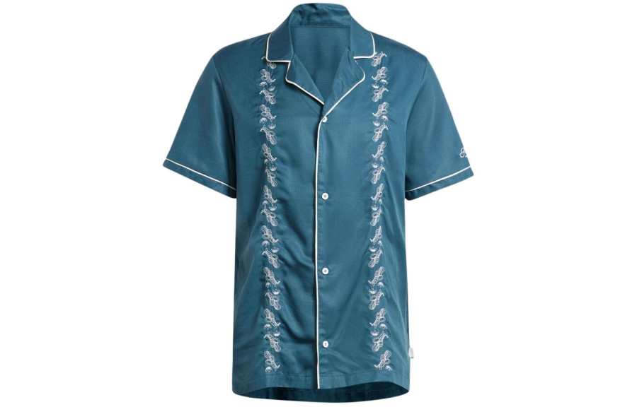 Adidas Originals Clothing SS24 Shirt Men's Blue