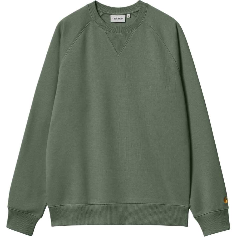 Carhartt WIP Chase Logo Embroidered Crewneck Sweatshirt