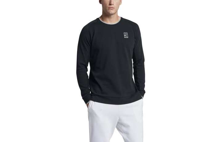 Nike Nike Sweatshirts Men's Black Crew Neck Thin Regular