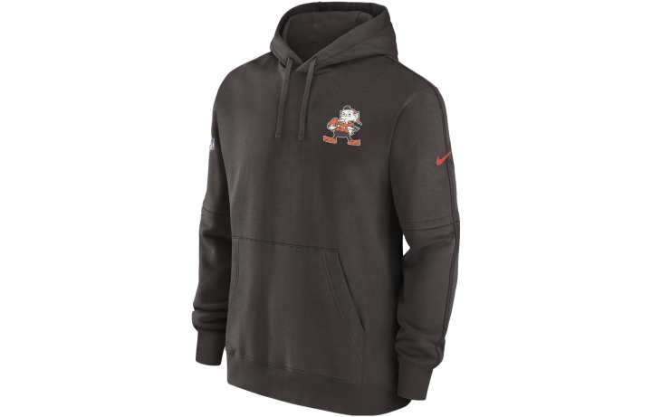 Nike Nike Sweatshirts Men's Brown Hooded Moderate Regular