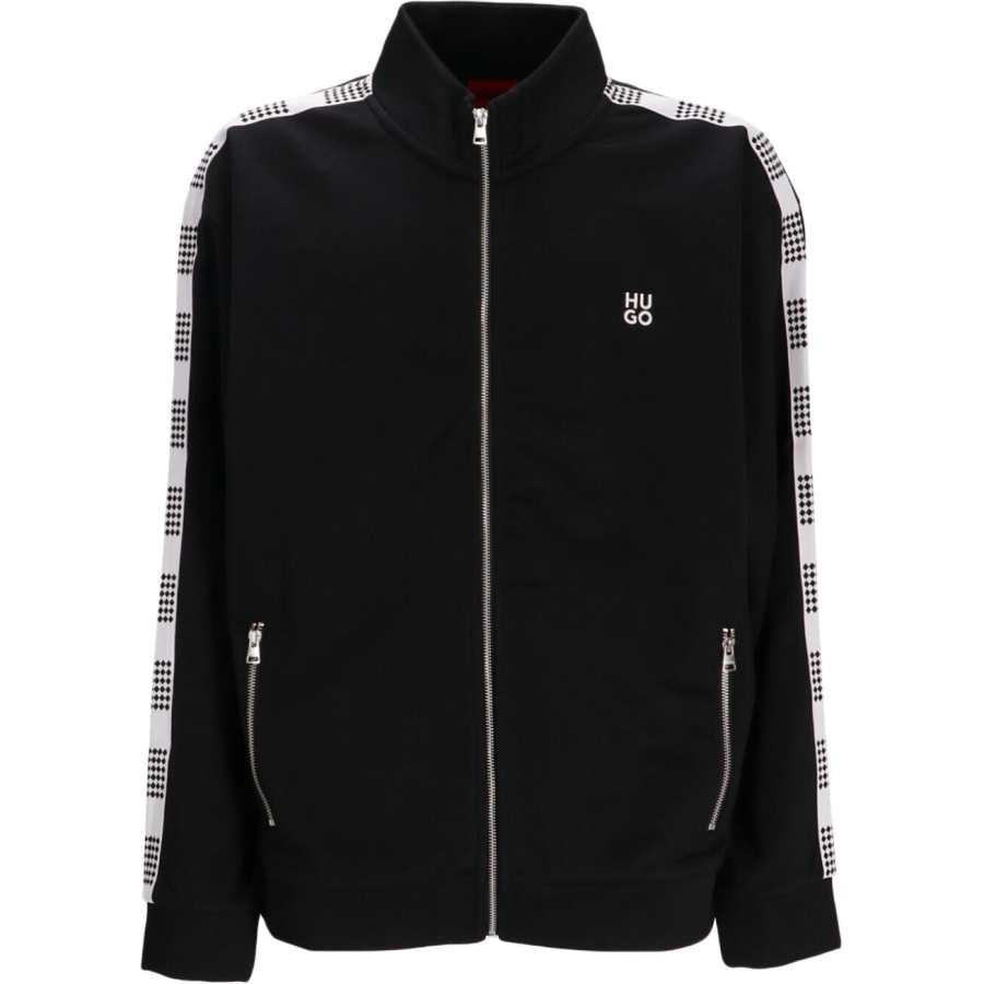 HUGO BOSS Hugo Boss panelled zip-up jacket
