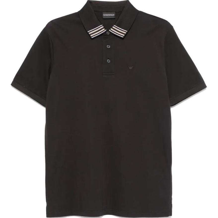 EMPORIO ARMANI Logo embroidered Polo Shirt