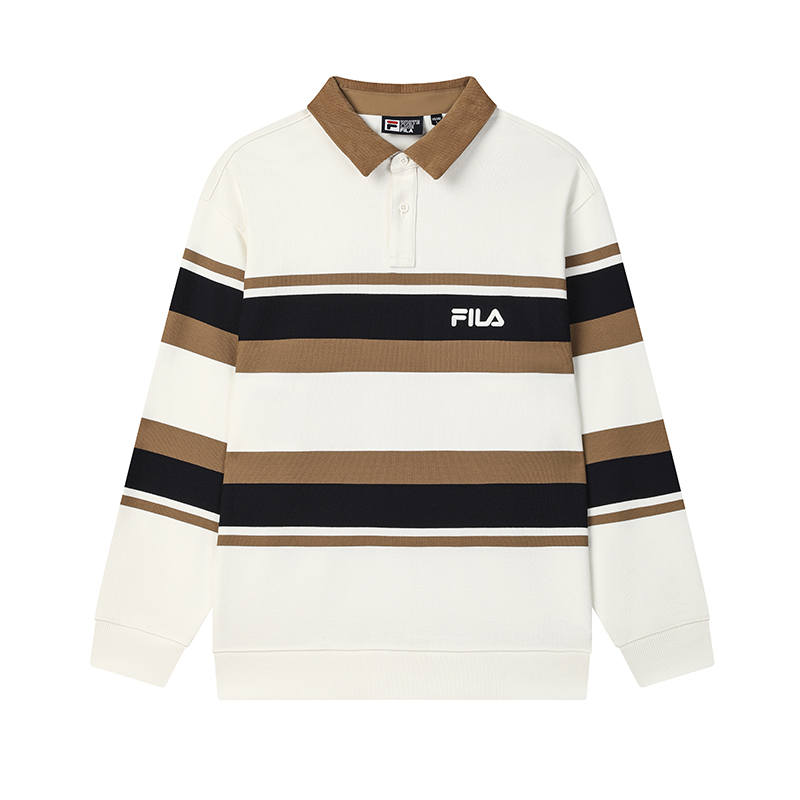 FILA Polo Shirt Men's Cloud White