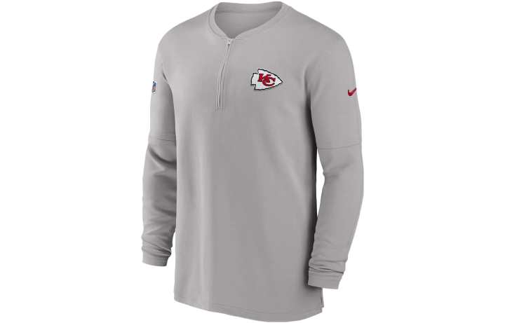 Nike Nike Sweatshirts Men's Gray Crew Neck Moderate Regular