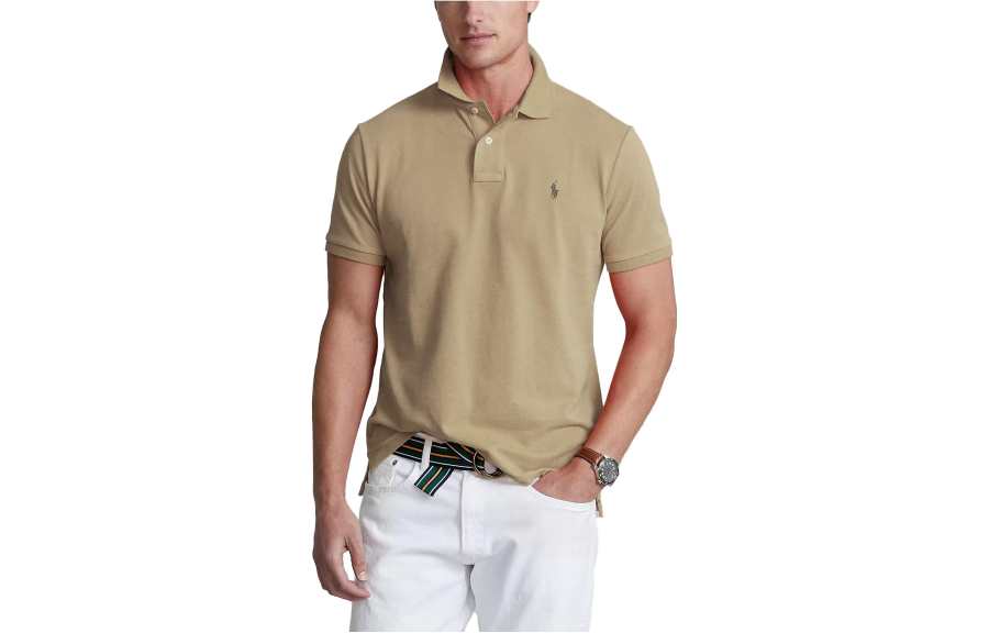 Polo Ralph Lauren embroidered-logo short-sleeve polo shirt