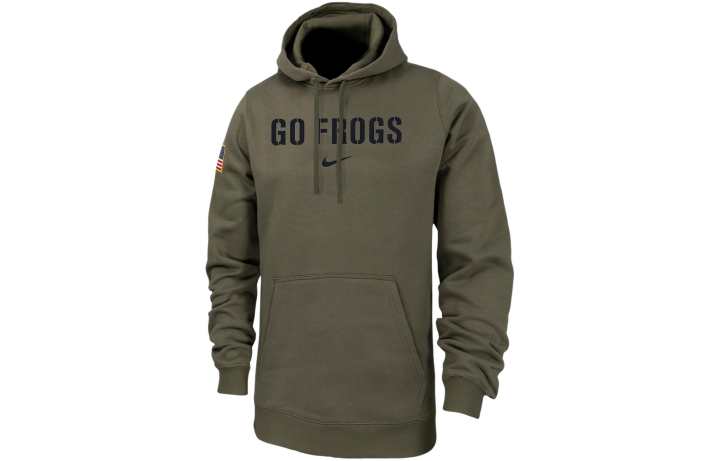 Nike Nike TCU Club Fleece Sweatshirt Men's Medium Olive
