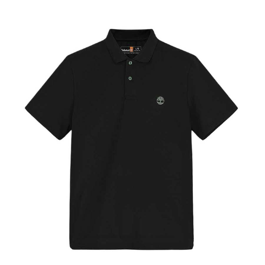 Timberland Polo Shirt Men's Black