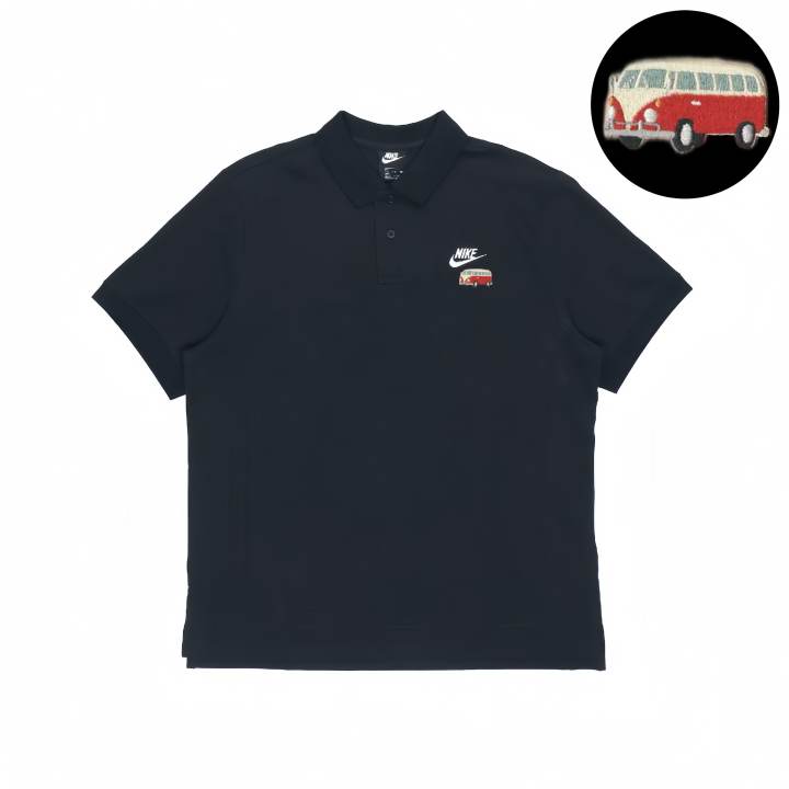 Nike Nike Polo Shirts Unisex Black Polo Collar Moderate