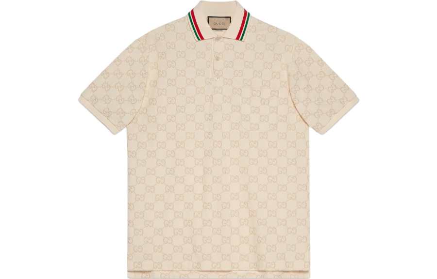Gucci Gg cotton piquet polo shirt