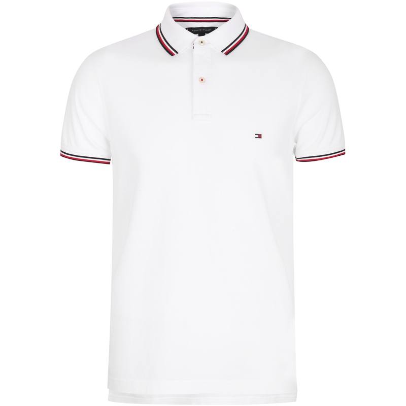 Tommy Hilfiger Logo embroidered Cotton Polo Shirt