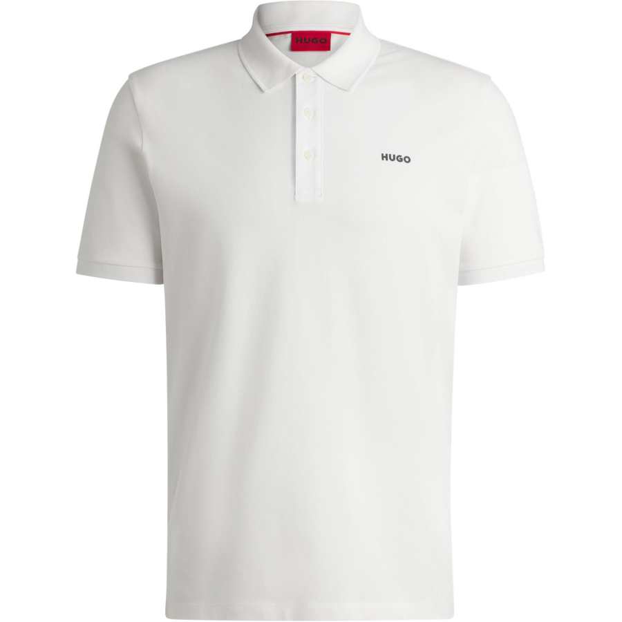 HUGO BOSS FW24 Polo Shirt Men's White