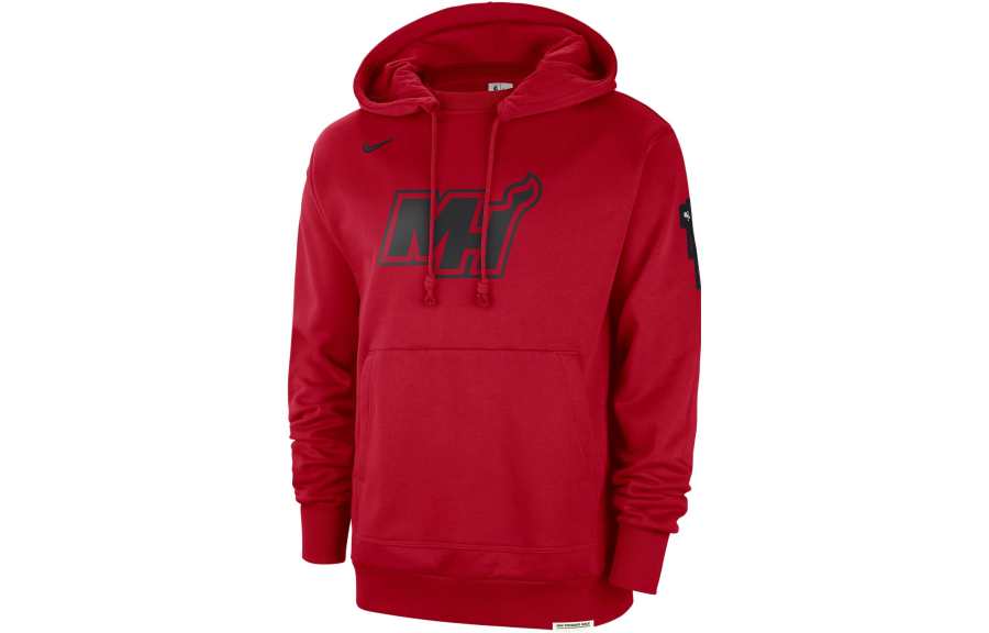 Nike Nike Miami Heat Standard Issue 2023/24 City Edition Sweatshirt City Edition 2023/24 Season, Miami Heat Team Men's Red