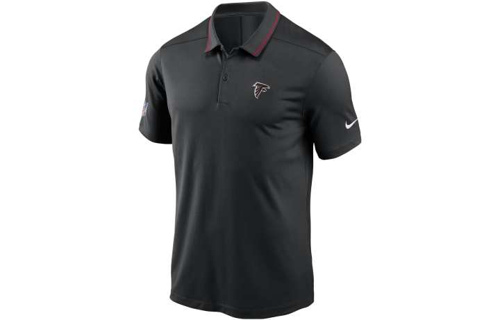 Nike Nike Polo Shirts Men's Black Polo Collar Moderate Straight Fit