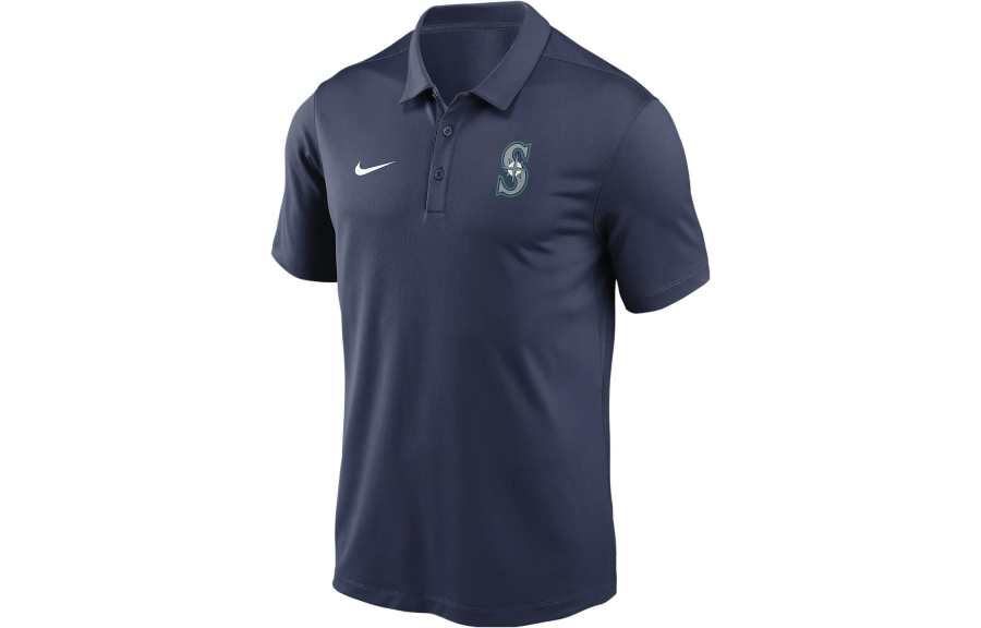 Nike Nike Polo Shirts Men's Navy Blue Polo Collar Moderate Straight Fit