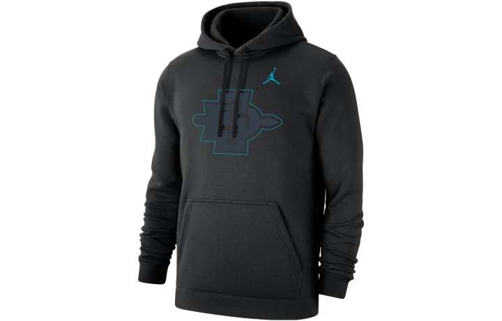 Jordan Jordan Sweatshirts Men's Black Hooded Moderate Regular