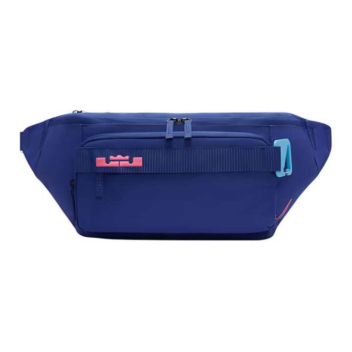 Nike Nike Polyester Fanny Pack Regular Unisex Dark Royal Blue/Ultra Pink