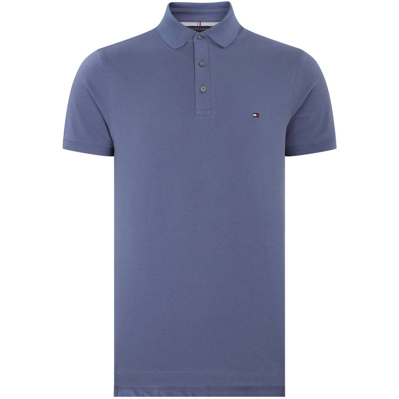 Tommy Hilfiger embroidered-logo polo shirt