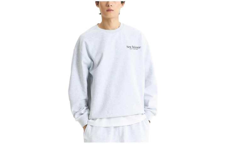 New Balance New Balance Sweatshirt Unisex Light Gray