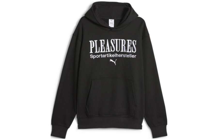 PUMA X Pleasures Logo Embroidered Hoodie