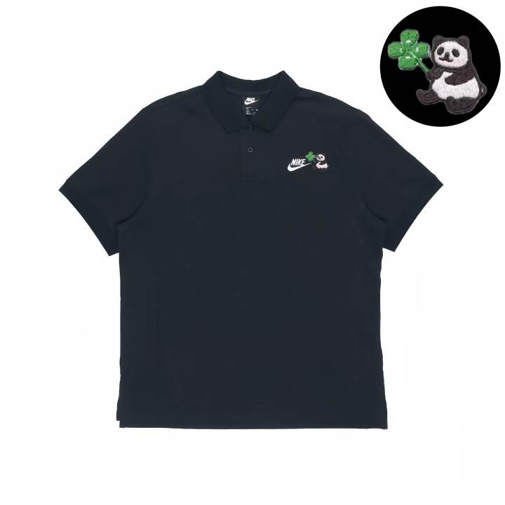 Nike Nike Polo Shirts Unisex Black Polo Collar Moderate