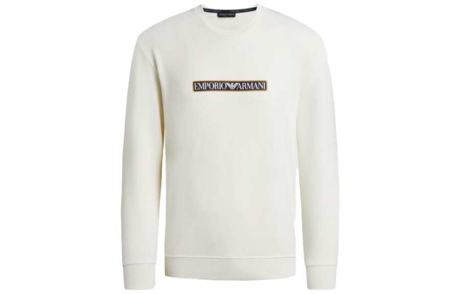 EMPORIO ARMANI Logo print Cotton Sweatshirt