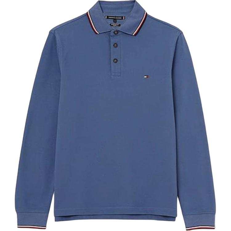 Tommy Hilfiger Polo Shirt Men's Haze Blue