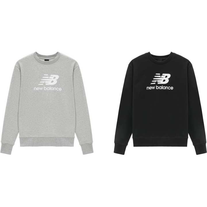 New Balance New Balance Sweatshirt Unisex 2 Pack Black+Gray