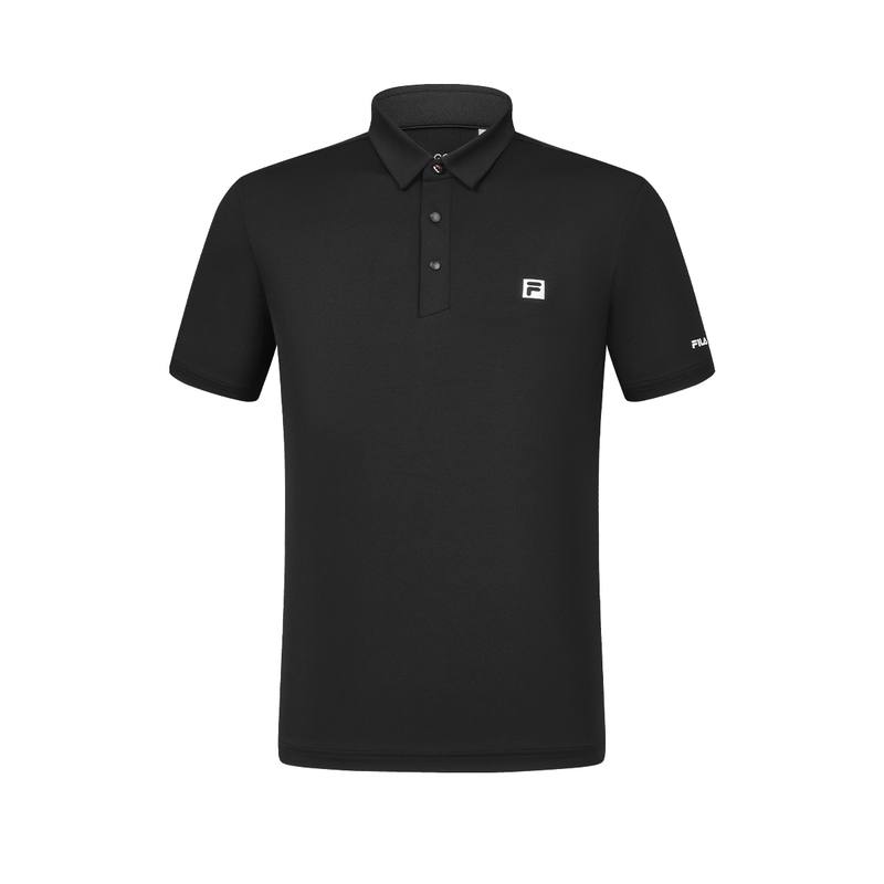 FILA Golf Polo Shirt Men's Pitch Black