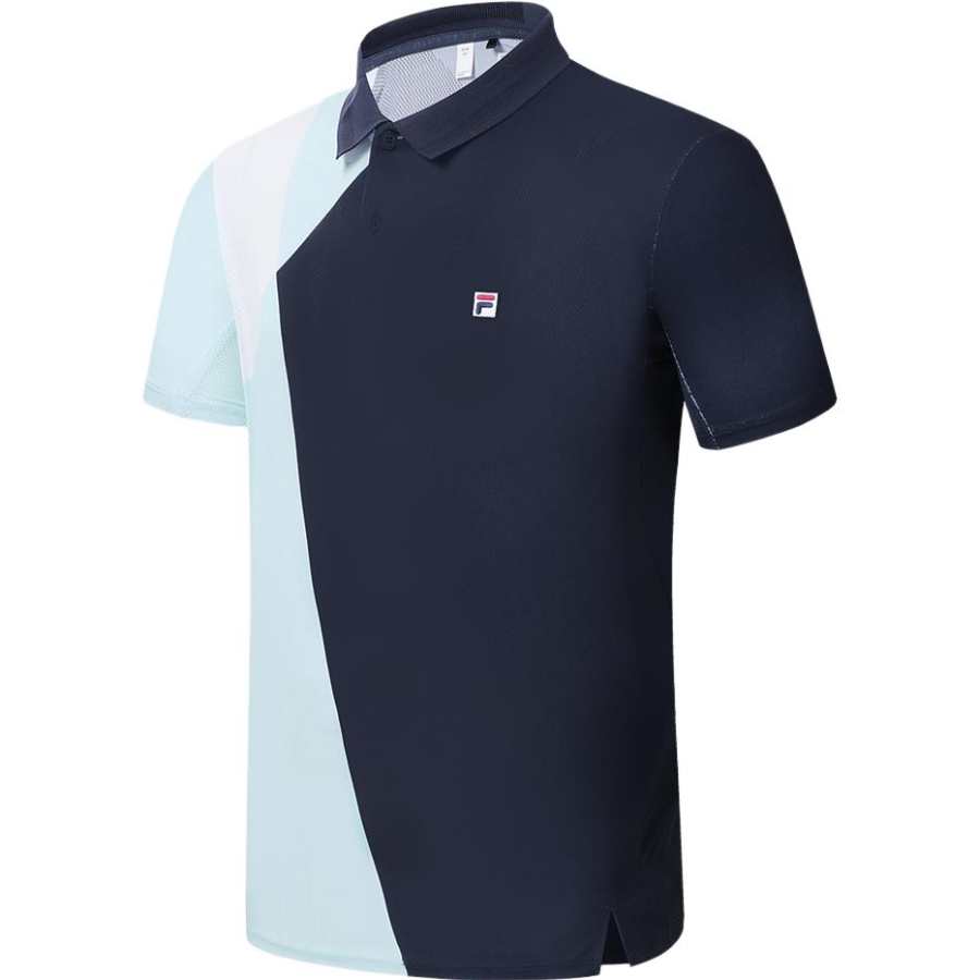 FILA Polo Shirts Men's Multicolor Polo Collar Moderate Other