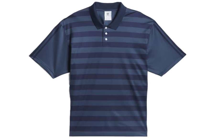 Adidas Originals Adidas X Pop Trading Company FW23 Polo Shirt Unisex Navy Blue