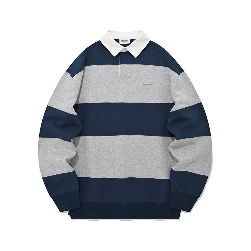 COVERNAT Polo Shirts Unisex Blue Moderate Other