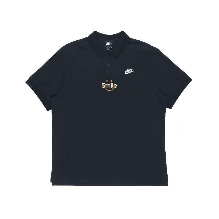 Nike Nike Polo Shirts Unisex Black Polo Collar Moderate