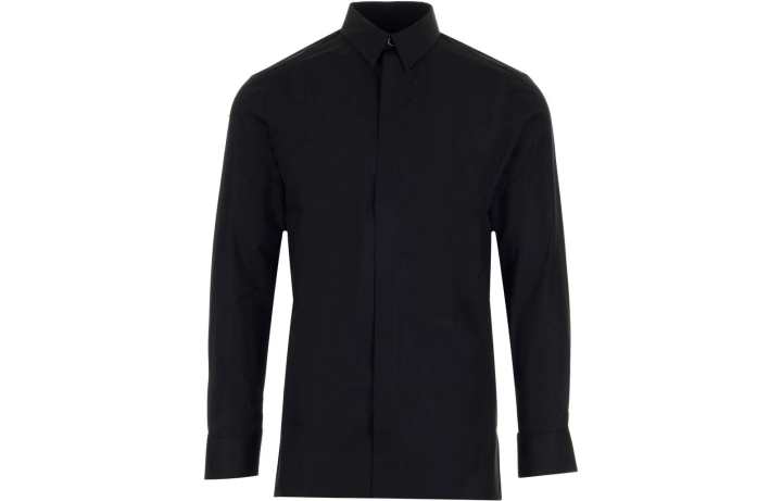 Givenchy Givenchy 4G Embroidered Long-Sleeved Shirt