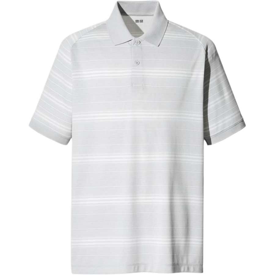 UNIQLO Polo Shirt Unisex Light Gray