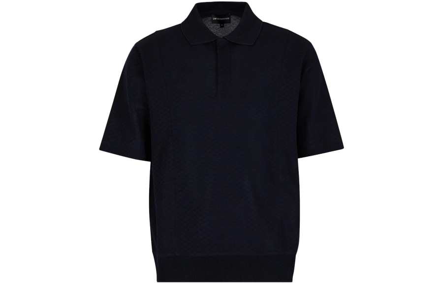 EMPORIO ARMANI SS23 Polo Shirt Men's Marine Blue
