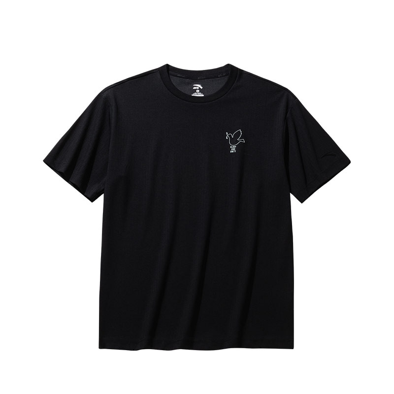 ANTA Anta Life Collection T Shirt Men's Basic Black