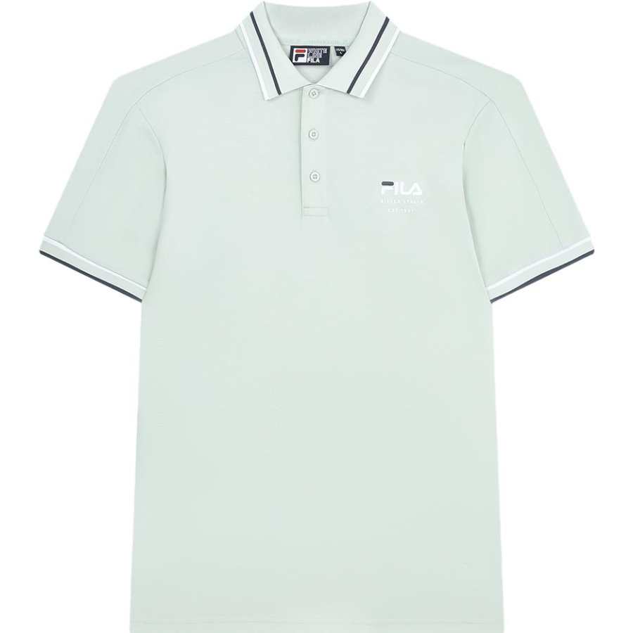 FILA Polo Shirt Men's Leaf Green