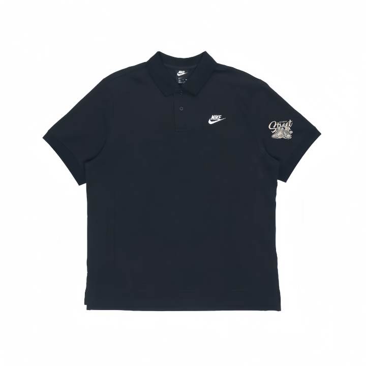 Nike Nike Polo Shirts Unisex Black Polo Collar Moderate Other