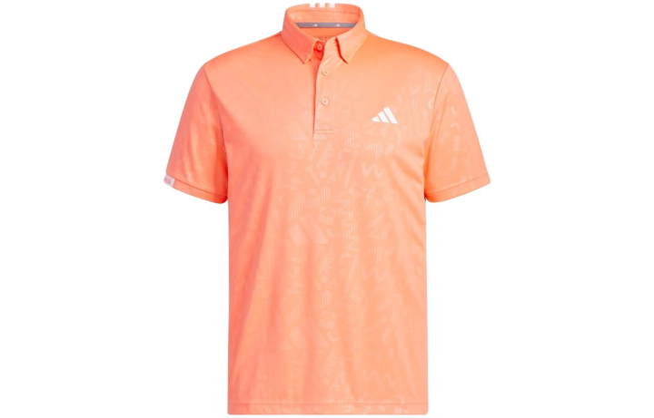 Adidas Adidas Polo Shirts Men's Orange Polo Collar Moderate Other